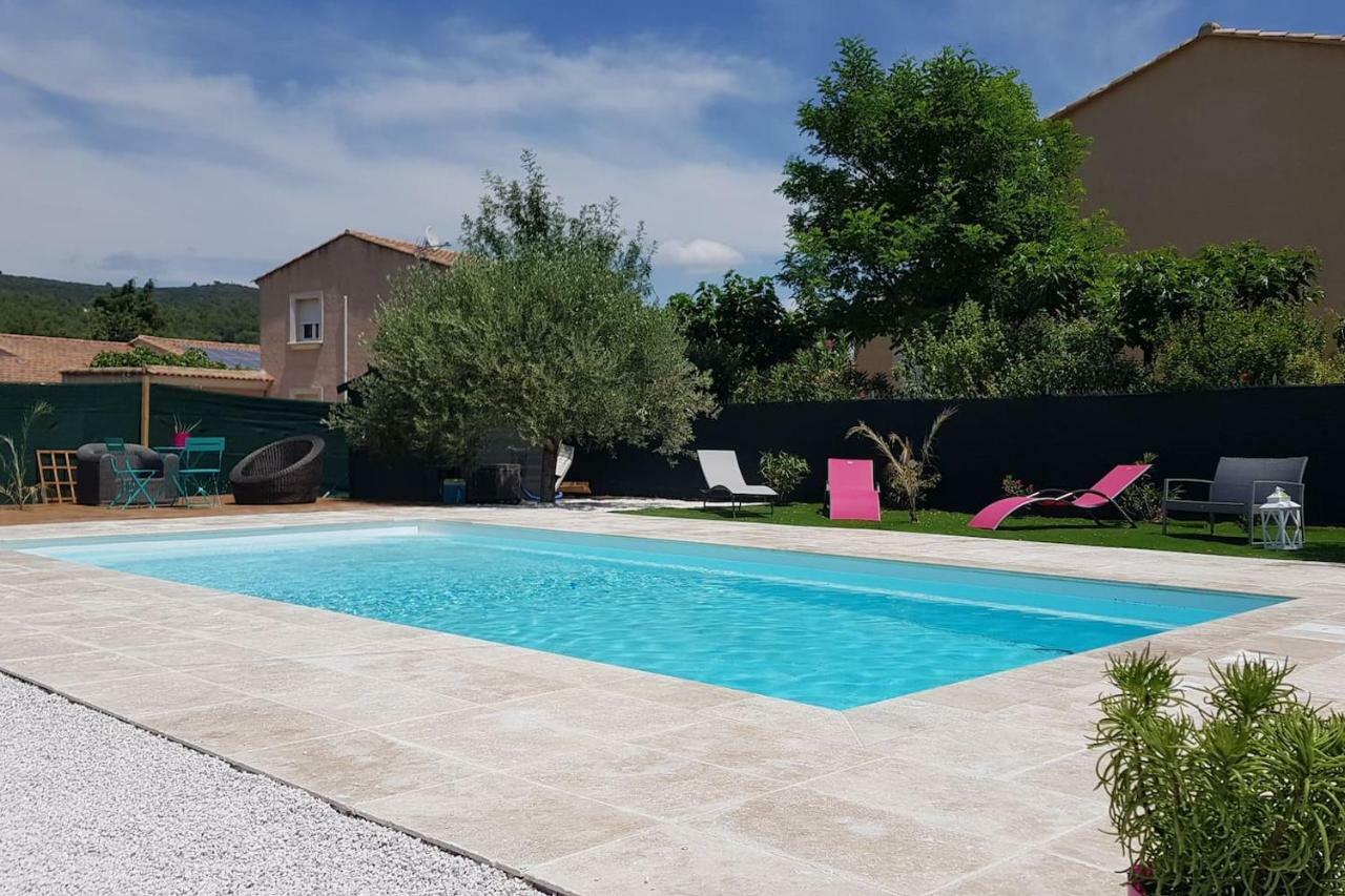 Villa Les 2 Oliviers Le Luc Bagian luar foto